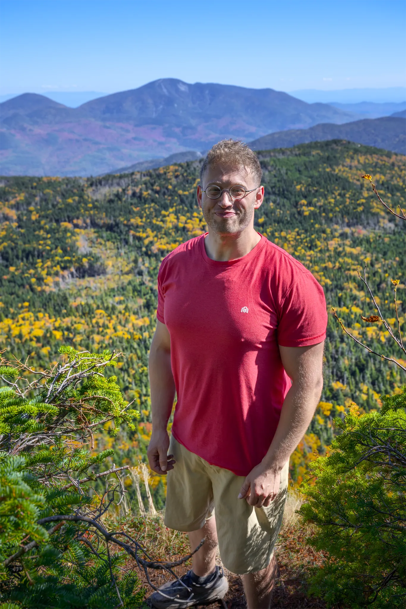 Matt Vegh out in the field